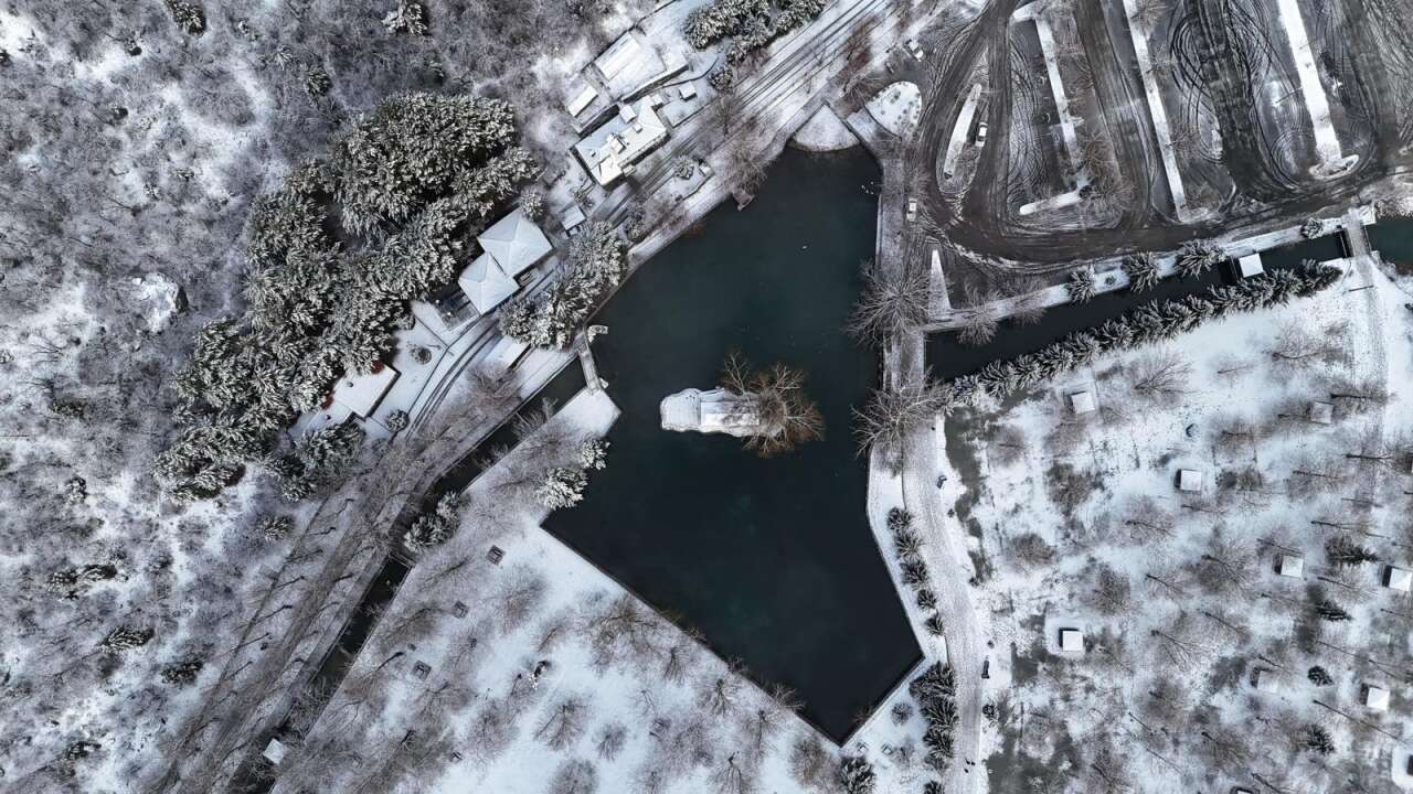 Seydişehir’e beklenen kar geldi! Konya’nın ünlü parkından kış masalı kareler 5